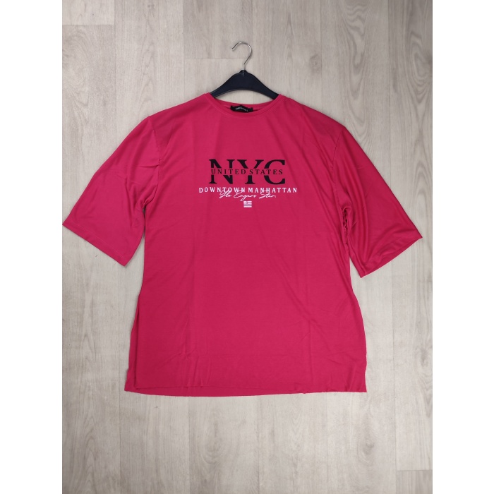 NYC Yazılı Kadın Tişört - GBK203020