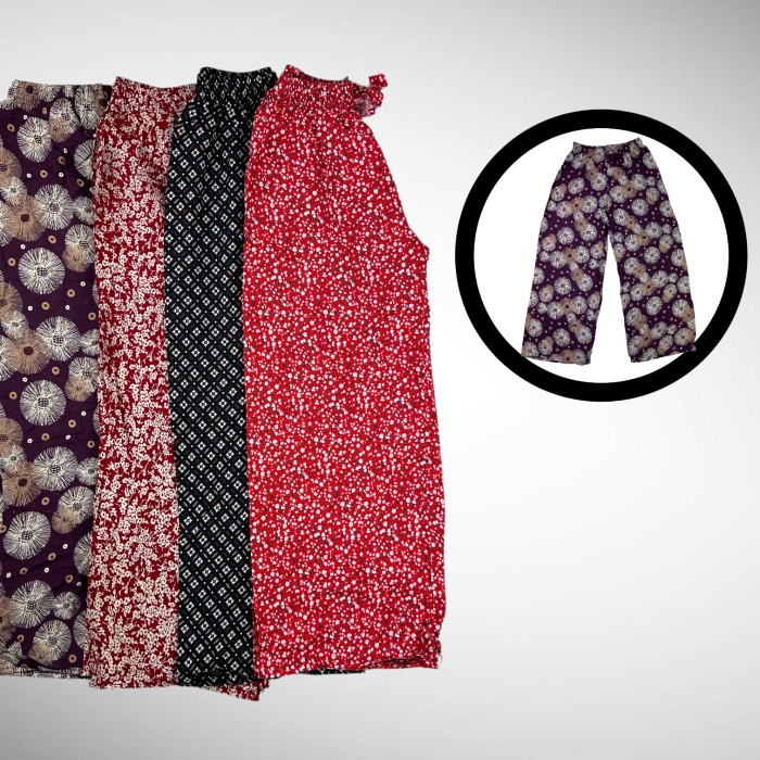 Empirme Kumaş Bol Paça Kadın Pijama - GBK301000