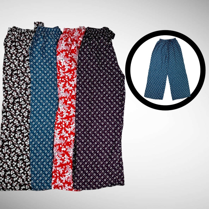 Empirme Kumaş Bol Paça Kadın Pijama - GBK301010