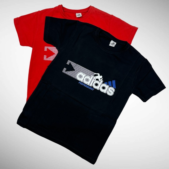 Adidas Yazılı Erkek Çocuk Penye Tişört - GBK301070
