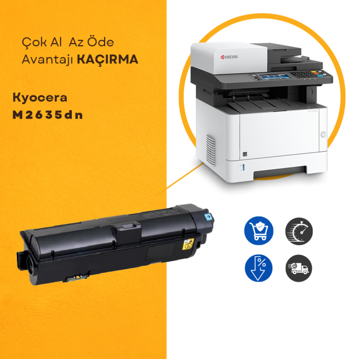 Kyocera M2635dn Muadil Toner