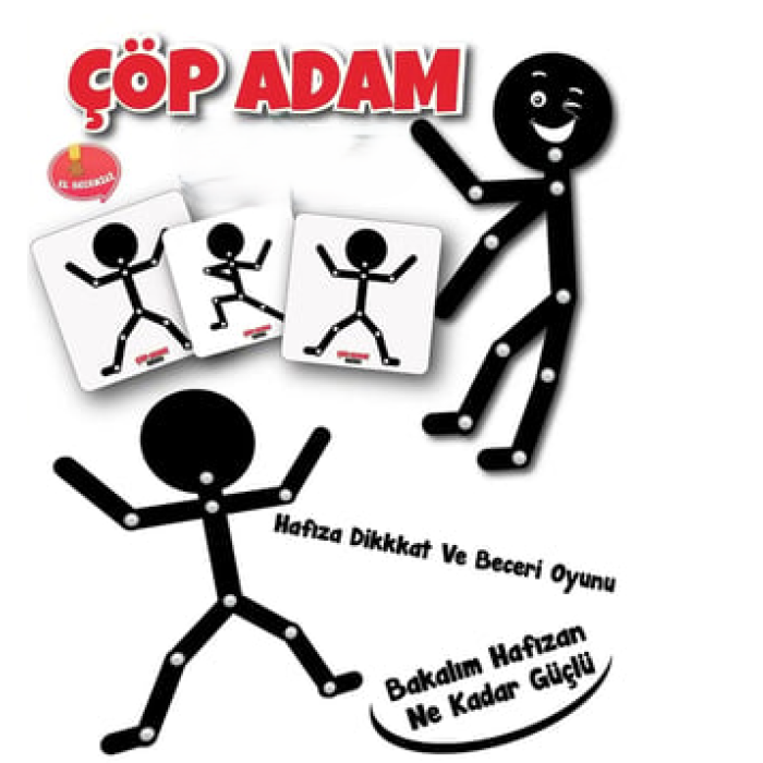 Çöp Adam Eğitici Aktivite Oyuncağı