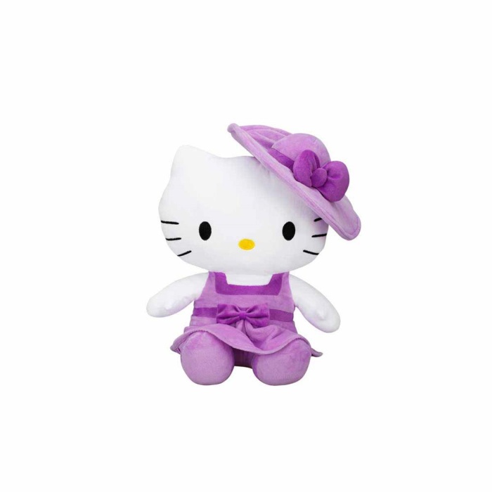 Hello Kitty Şapkalı Peluş Oyuncak 36 cm.1 Adet Fiyatıdır