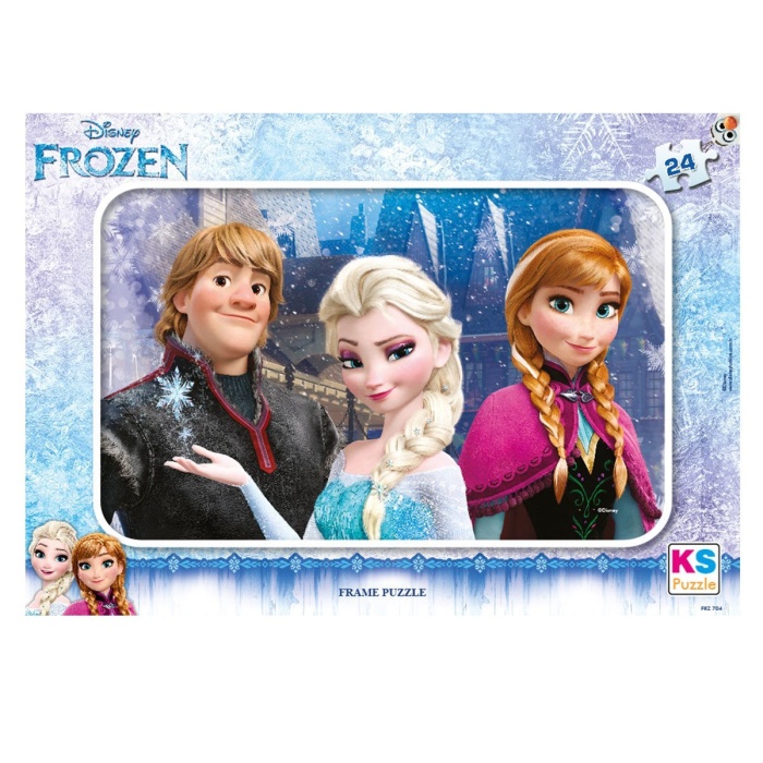 FRZ 704 Frozen Frame Puzzle 24 Parça