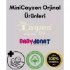 Bear Çizgili % 100 Pamuk Hırkalı 3lü Bebek Takımı