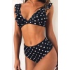 Puantiyeli Bikini Takım Siyah - 10060.1834.