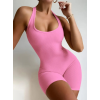 Kadın Sırt Sporcu Kesim Kaşkorse Kumaş Mini Bodycon