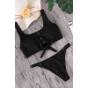 Çıtçıtlı Bikini Takım Siyah - 10057.1834.