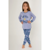 Roly Poly 3247-2 Kız Çocuk Uzun Kollu Pijama Takımı