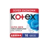 Kotex Ultra Quadro Gece Ped 16 Adet