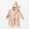 Andywawa AC24611 Bathrobe Smil All Day Bebek Bornoz Beige