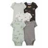 Carters Erkek Bebek Kısa Kollu Body 5li Paket 1R036510 Renkli