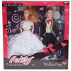 Anlily Gelin ve Damat Bebek Seti - 02264