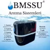 BMS Su Arıtma 5 Aşamalı 8 Lt Çelik Tanklı Pompasız Multi mineralli Su Arıtma Cihazı Premium Seri