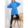 İki İplik Baskılı Tunik Sweat Mavi - 40046.555.