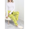 Polar Kumaş Pijama Altı Sarı - 20789.1287.