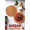 ModaCar 4 ADET Pizza Sunum ve Kesim Tahtası 719342