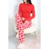 Polar Kumaş Pijama Altı Pembe - 20789.1287.