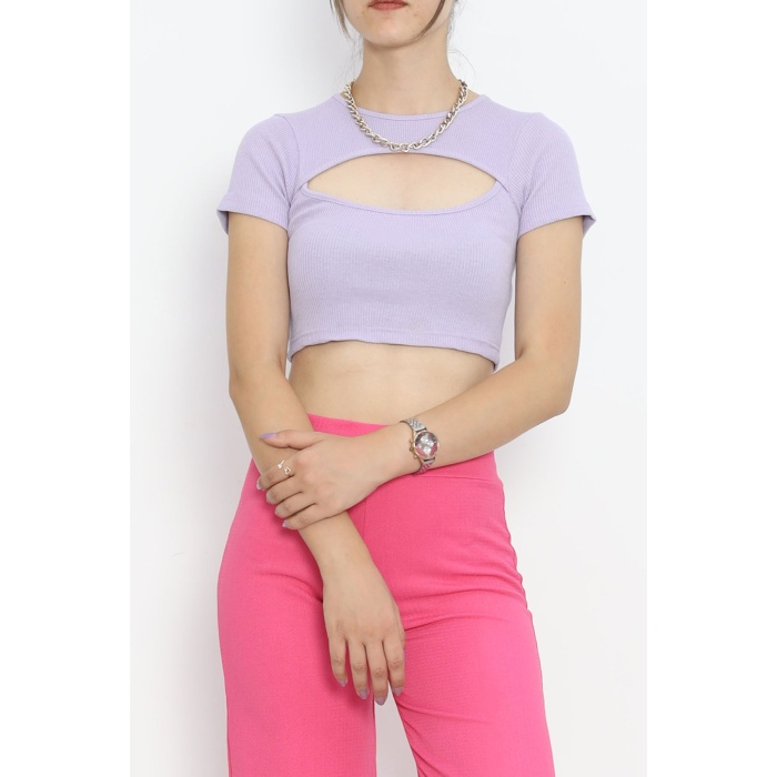 Dekolteli Crop Body Lila - 4121.1567.