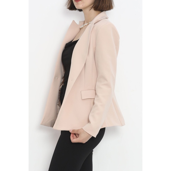 Blazer Ceket Bej - 18851.1247.