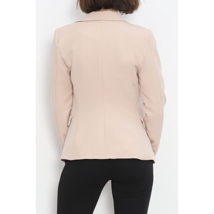 Blazer Ceket Bej - 18851.1247.