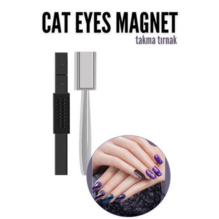 TransForMacion Protez Tırnak Cat Eyes Mıknatıs Seti 718774