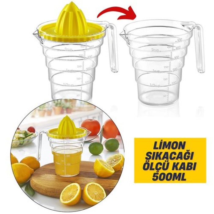 TransForMacion Waugh Ölçülü 500 Ml Limon Portakal Sıkacağı 717318