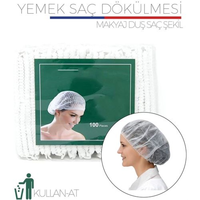 TransForMacion Yemek Saç Dökülmesi Bonesi 100 Adet Noble 718223