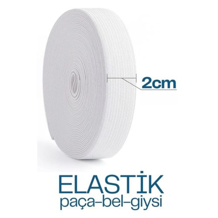 TransForMacion Yassı Bel Paça Giysi Lastiği 10 mt 2 cm 716723