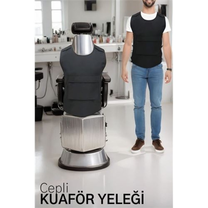 TransForMacion Kuaför Yeleği Cepli Nano Micro 720119