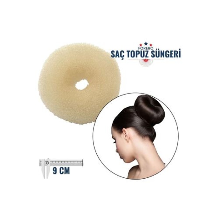 Transformacion Saç Topuz Süngeri 9 cm GOLD Forero 717315