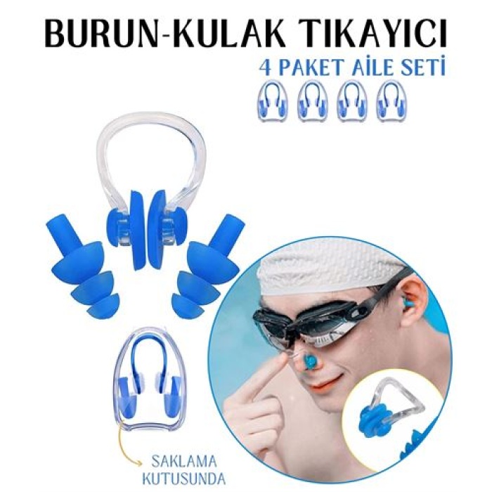 TransForMacion Kulak ve Burun Tıkayıcı Havuz 4 lü Aile Seti 718562