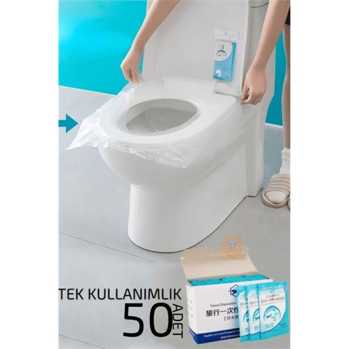 Transformacion Klozet Kapağı Kılıfı Hijyenik Tek Kullanımlık 50 ADET 720809