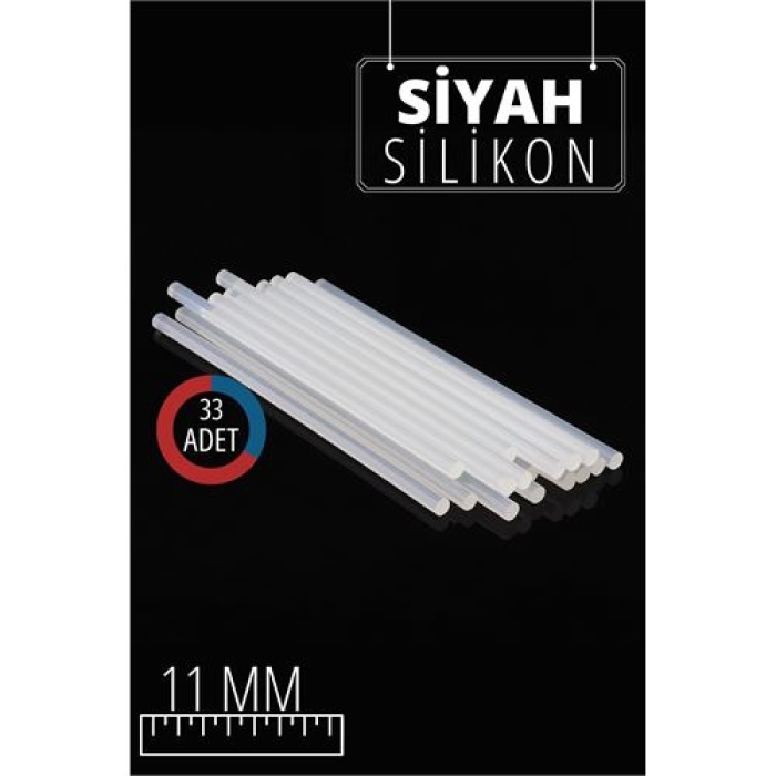 ModaCar 11 mm 33 Adet Sıcak Silikon