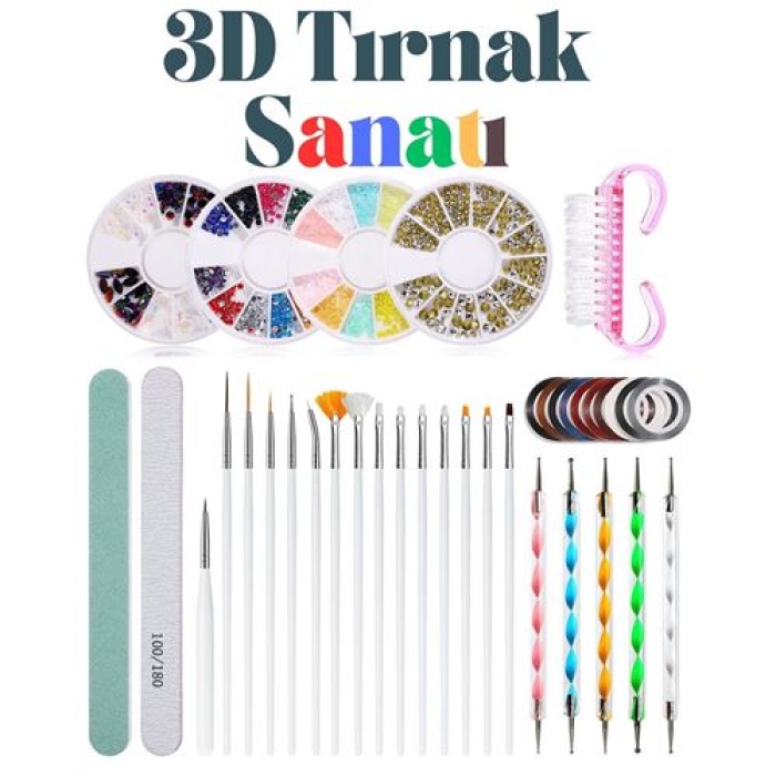 TransForMacion 3D Protez Tırnak Süsleme Kiti 718485