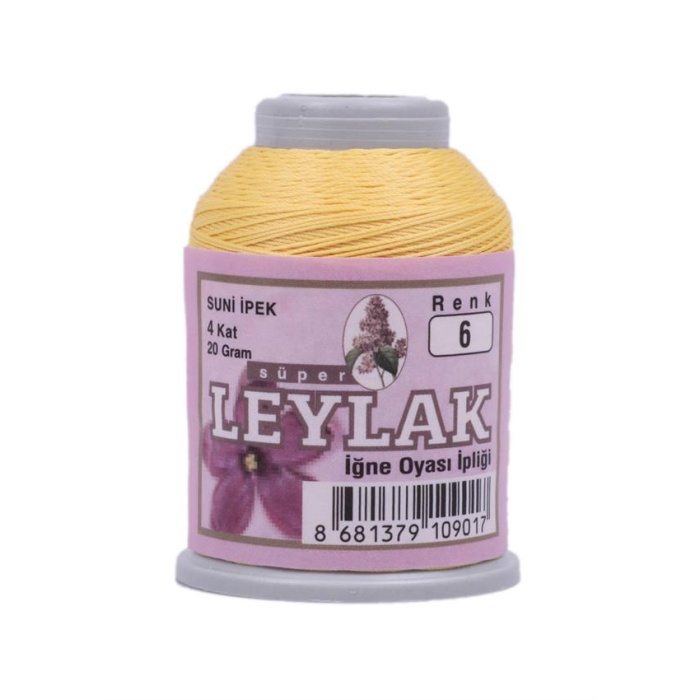 Leylak Suni İpek Oya İpi 20 gr 006