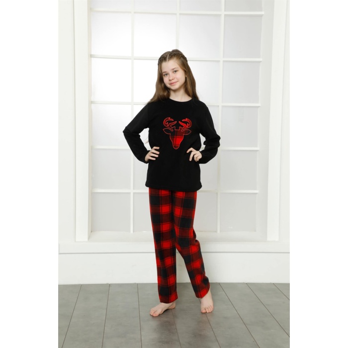   WelSoft Polar Çocuk Pijama Takımı 4632