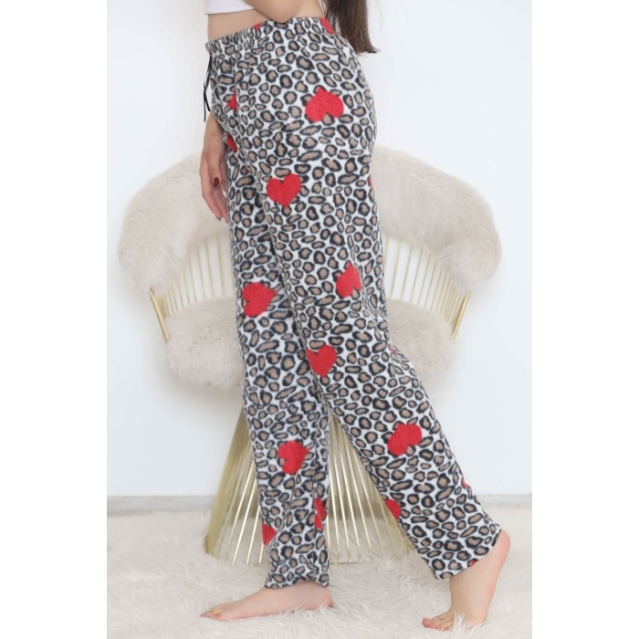 Polar Pijama Altı Leokırmızı - 11858.1048.