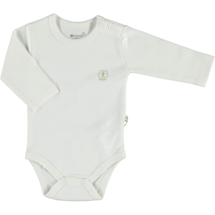 Bibaby Biorganic Basic Nature Uzun Kol Body 56883 Ekru