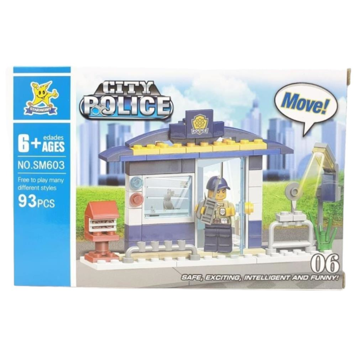 Lego Polis Seti 2 in 1 93 Parça - SM603-06