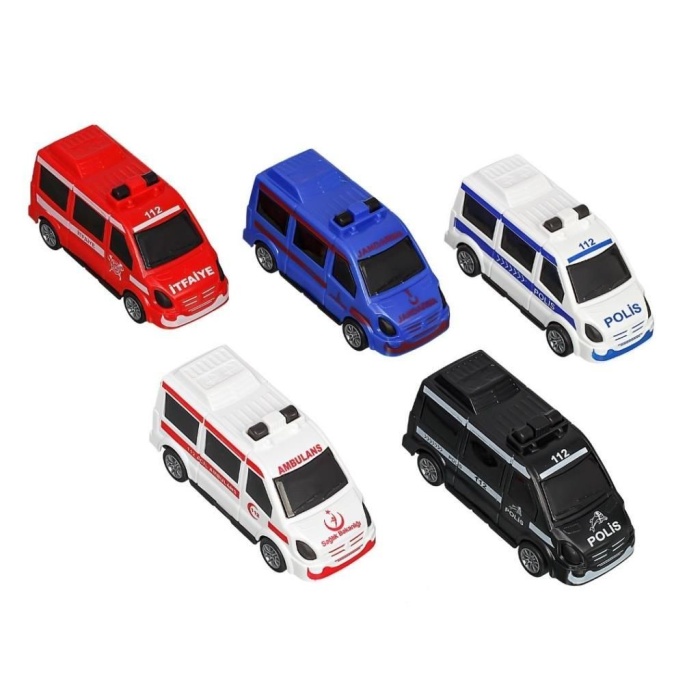 Çek Bırak Polis Asker itfaiye Ambulans  11 Cm - BP-044