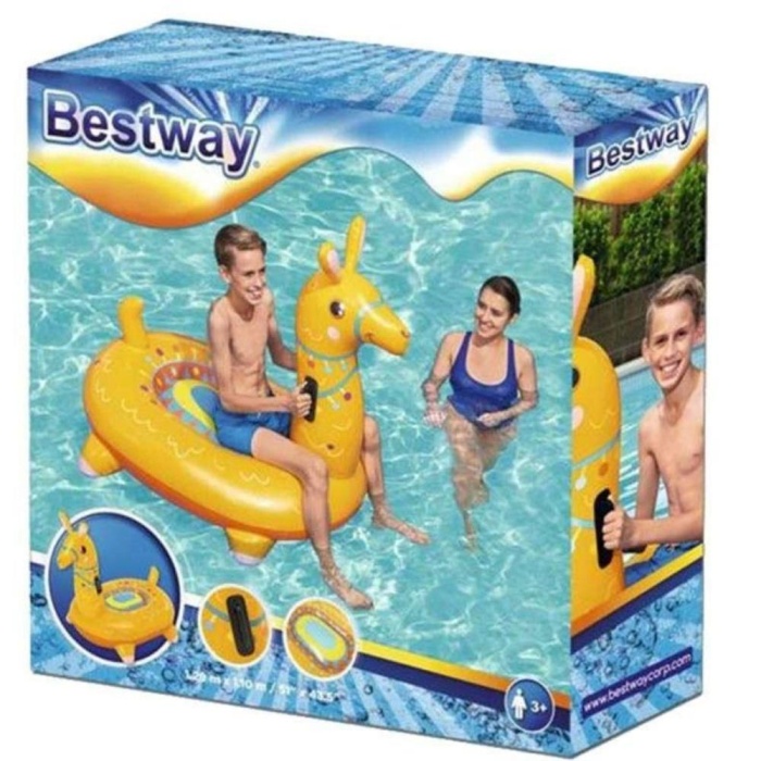 Bestway Tutunmalı Lama Binici 129x110 Cm - 41434