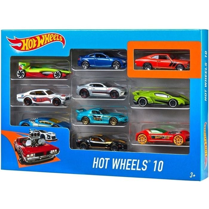 Hot Wheels Araba Seti 10lu Paket - 54886