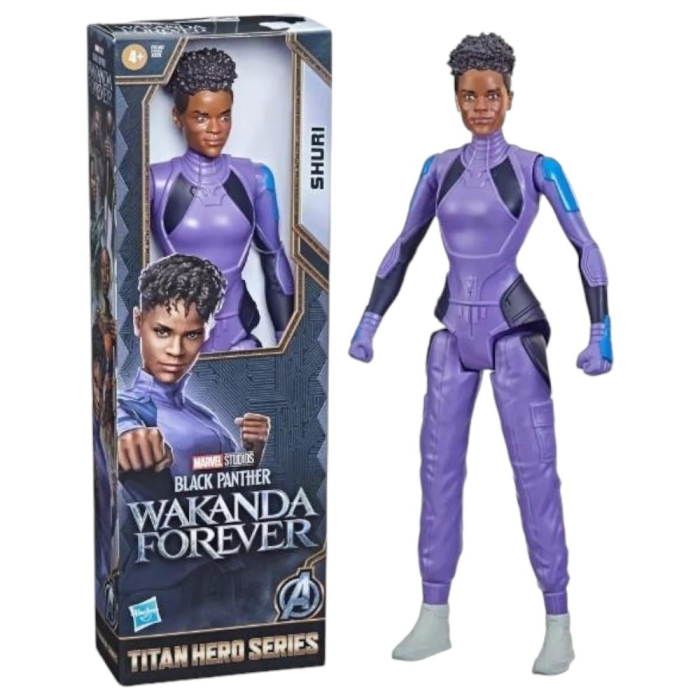 Black Panther Wakanda Forever Titan Hero 30 Cm Shuri - F3351-F4146