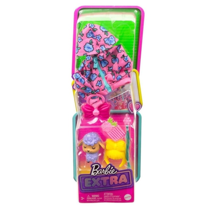 Barbie Extra Hayvan Dostları ve Kıyafet Paketleri - HDJ38-HDJ40