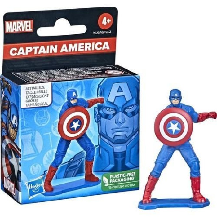 Captain Marvel 6 cm Figür Captain America - F4091-F5329