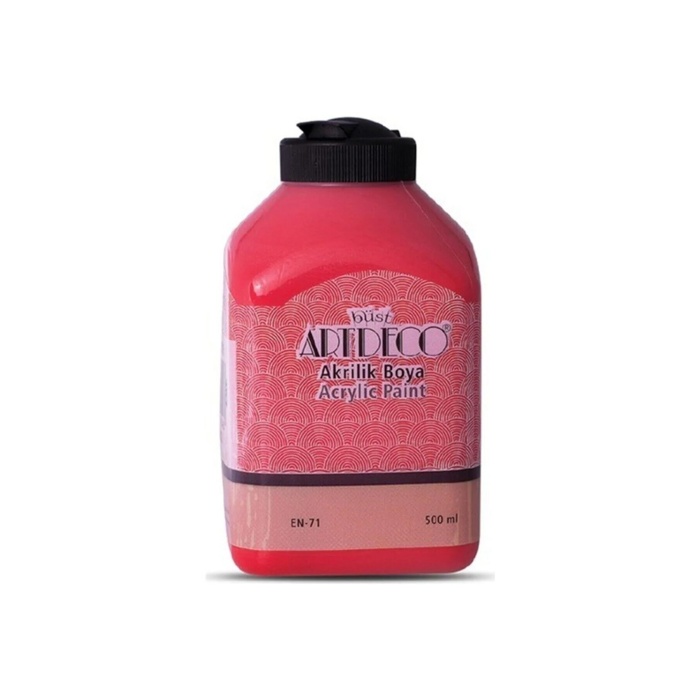 Artdeco Akrilik Boya 500ml Kırmızı