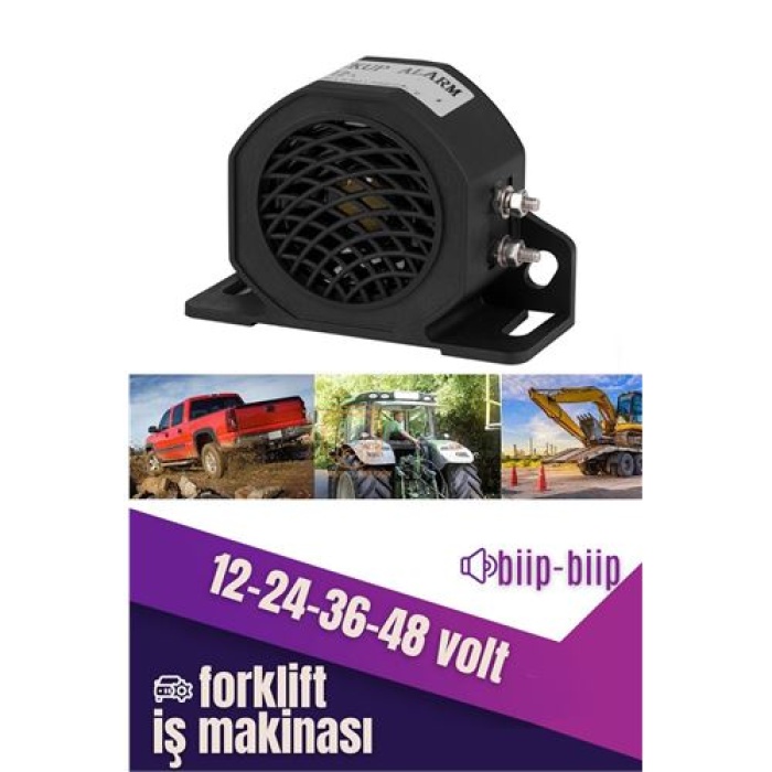 TransForMacion İş Makinası Forklift Yüksek Desibel Siren 12V-24V-36V 424011