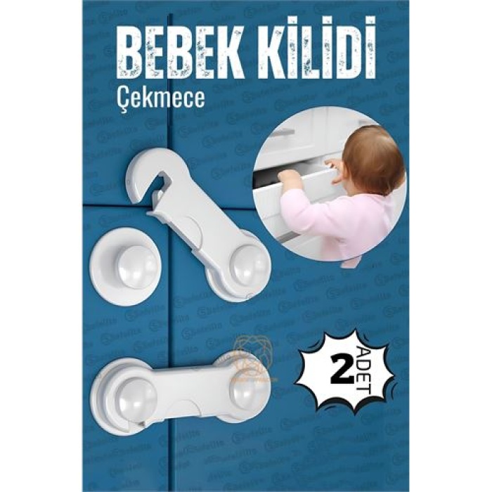 TransForMacion Bebek Kilidi Bebek Çekmece Kilidi 2 Adet 720957