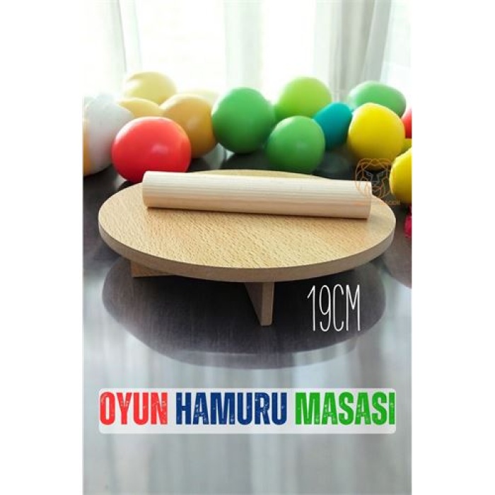 TransForMacion Oyun Hamur Masası 19 Cm Çocuk Oyuncak Hamur Açma Masası 714535